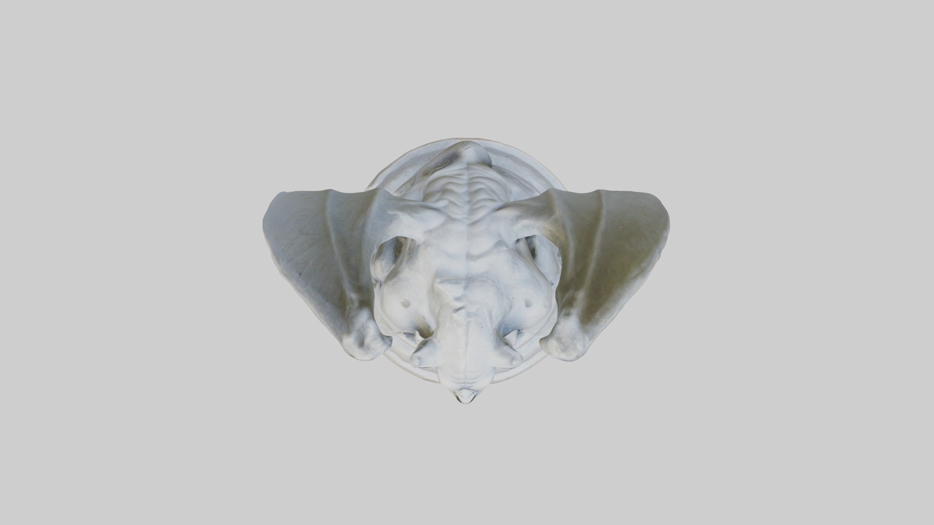 Stonegargoyle Model Low-poly 3D model_8