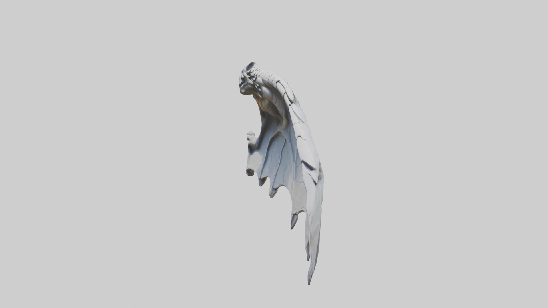 Stonegargoyle Model Low-poly 3D model_17