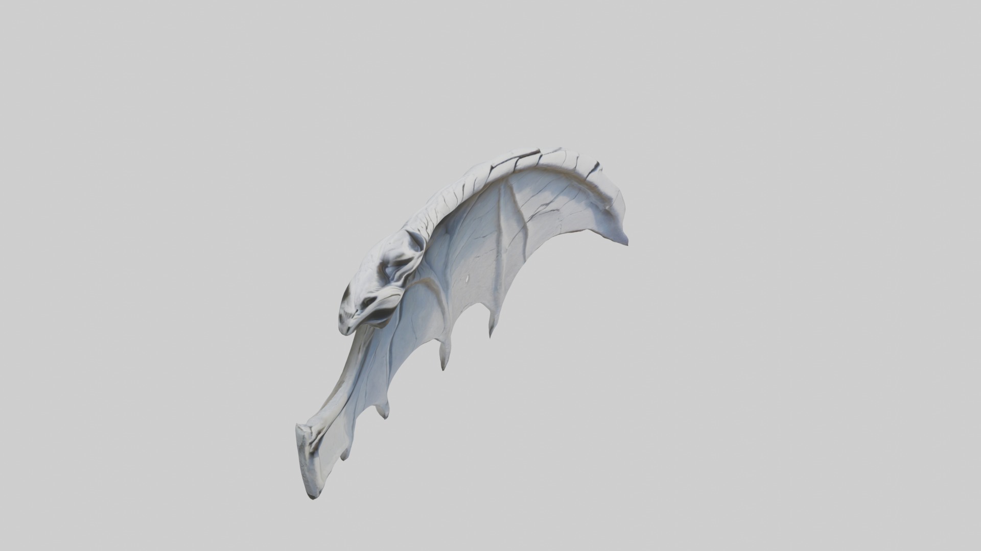 Stonegargoyle Model Low-poly 3D model_25