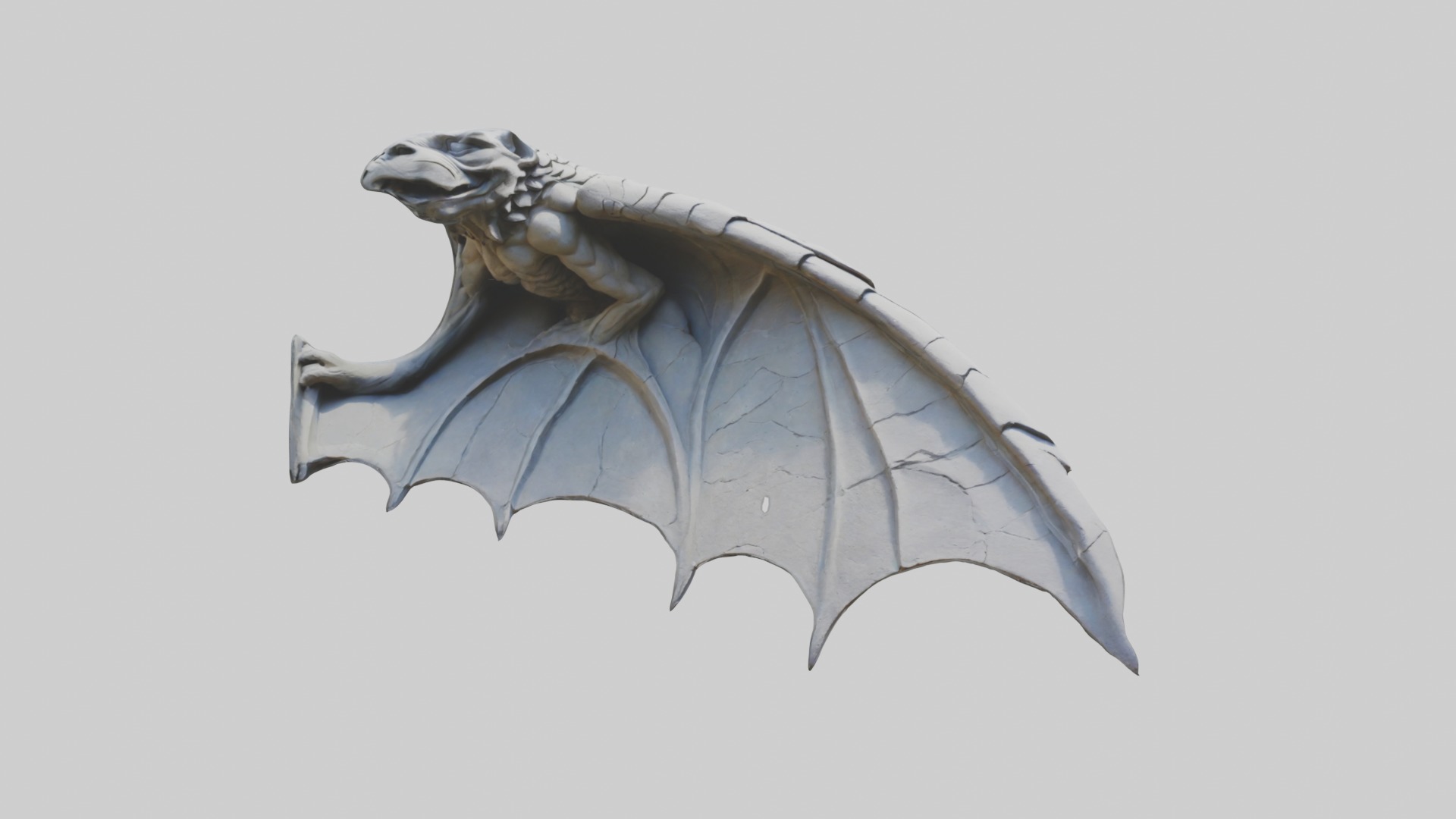 Stonegargoyle Model Low-poly 3D model_18