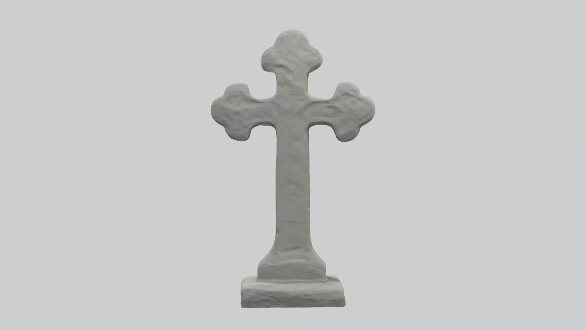 Stonecross Model Low-poly 3D model_0