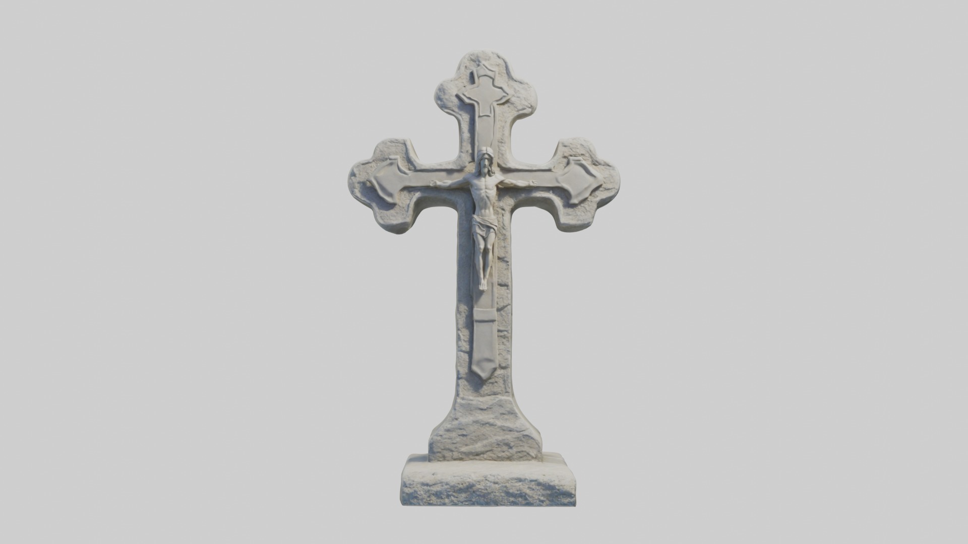 Stonecross Model Low-poly 3D model_3