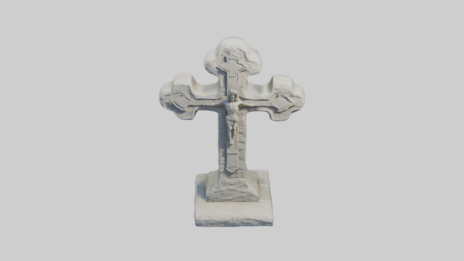 Stonecross Model Low-poly 3D model_10