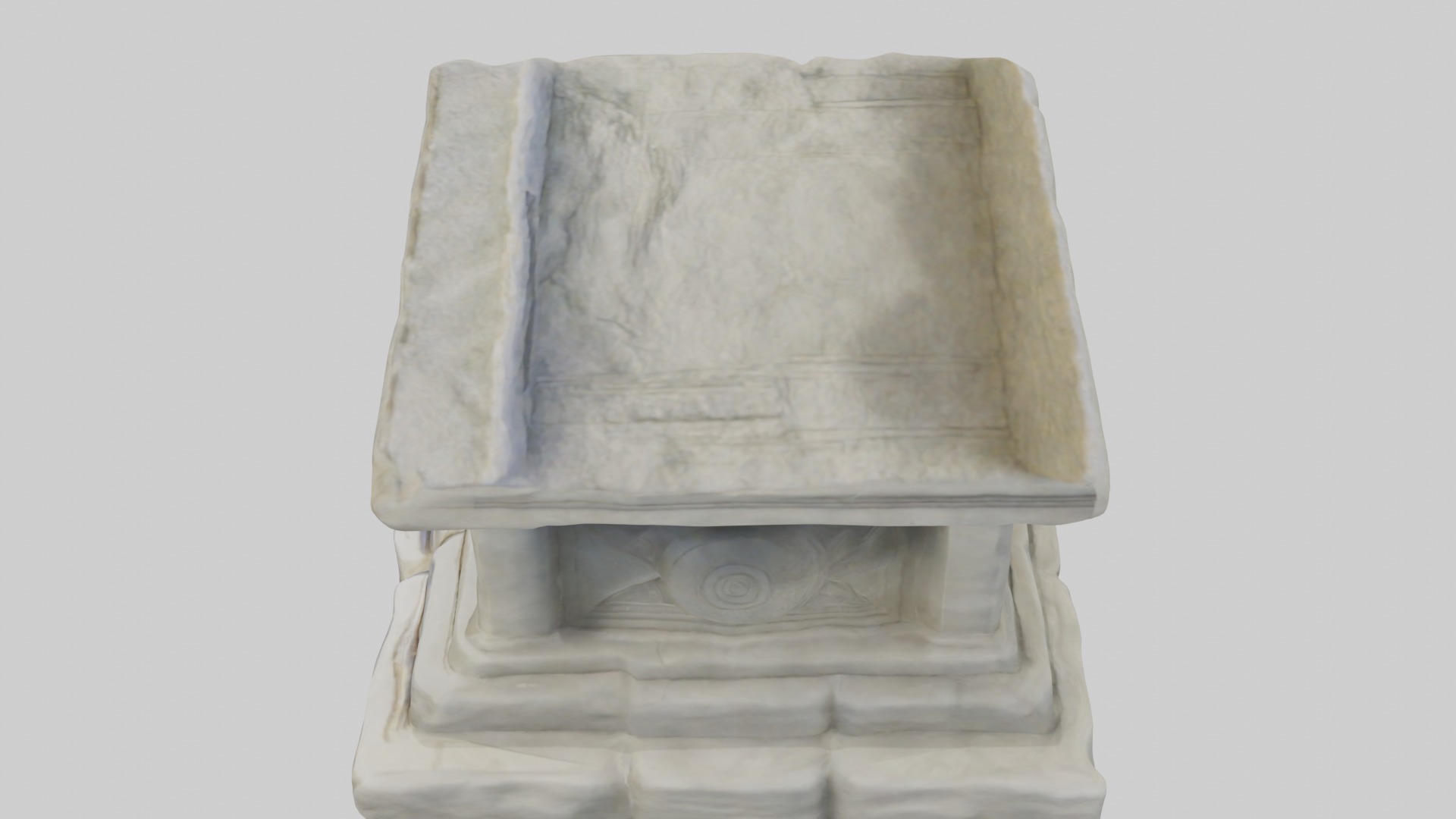 Stonealtar Model Low-poly 3D model_11