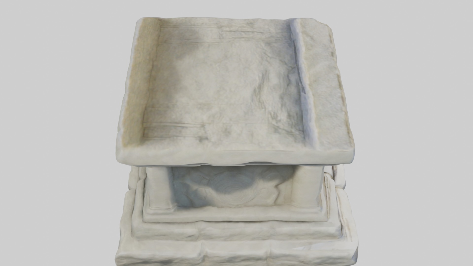 Stonealtar Model Low-poly 3D model_12