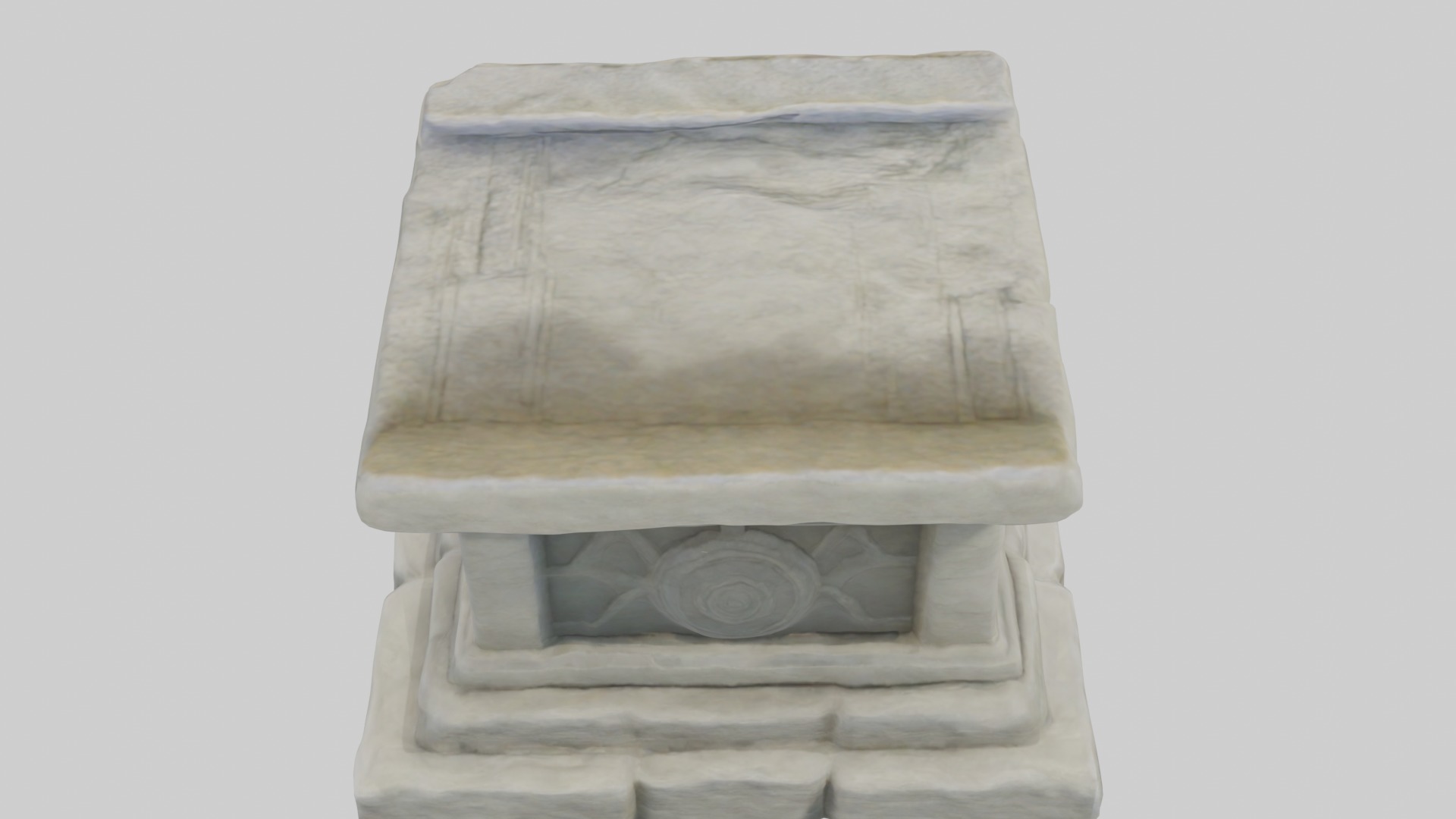 Stonealtar Model Low-poly 3D model_9