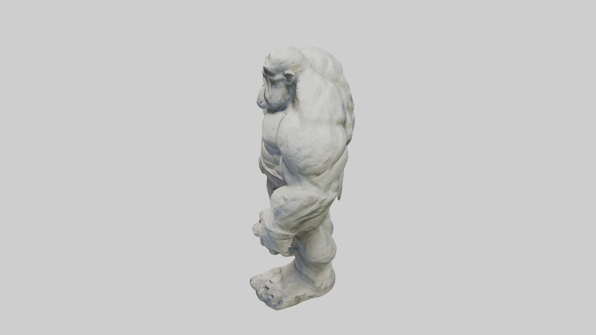 Stone Giant Model Low-poly 3D model_11