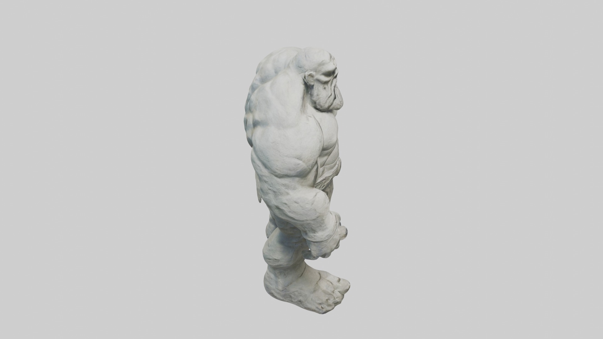 Stone Giant Model Low-poly 3D model_12