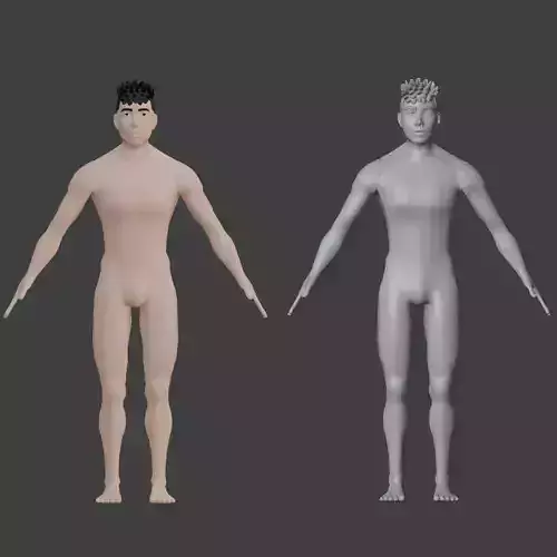 Male Base Mesh