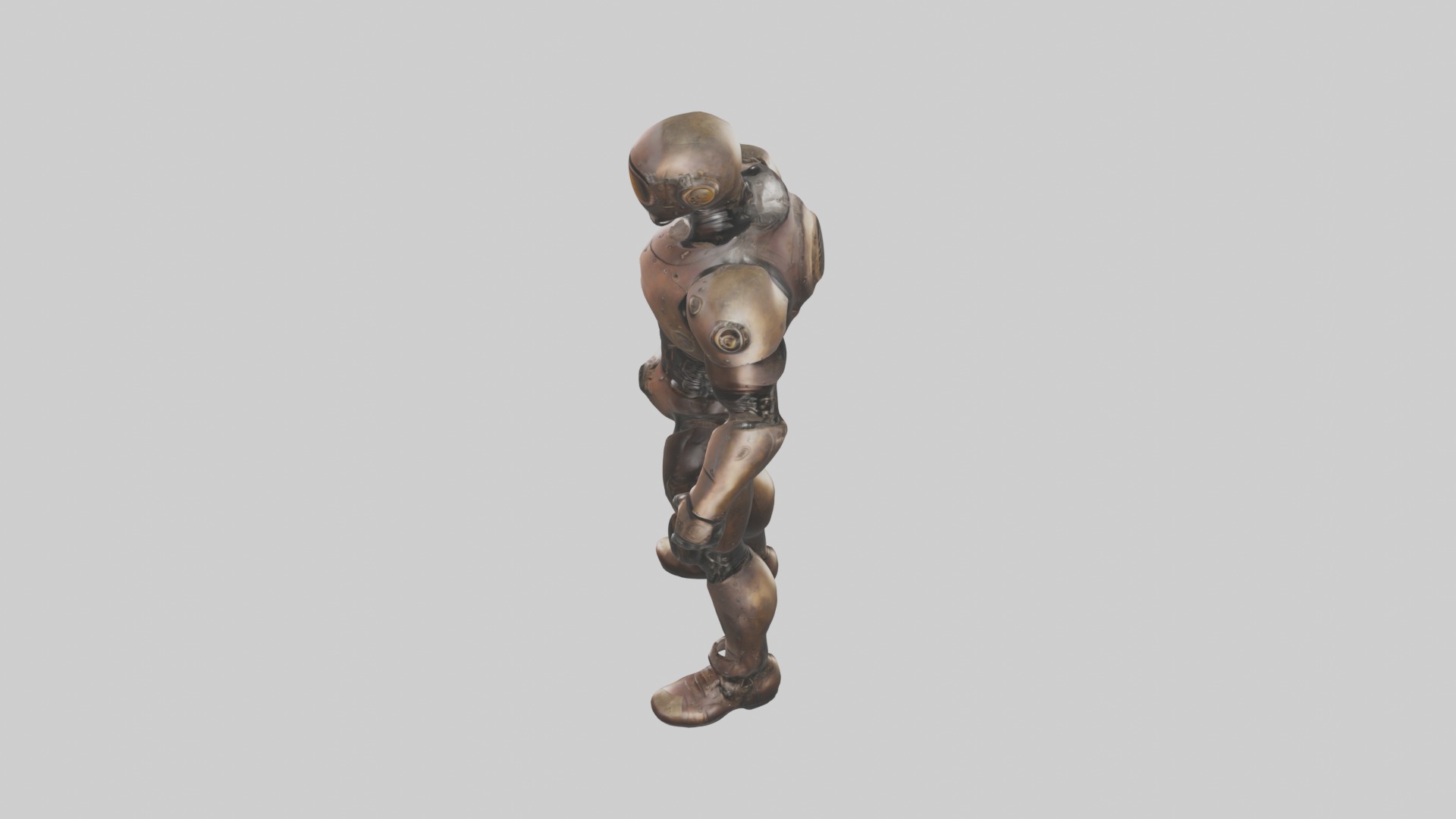 Steampunk Full Set Low-poly 3D model_50