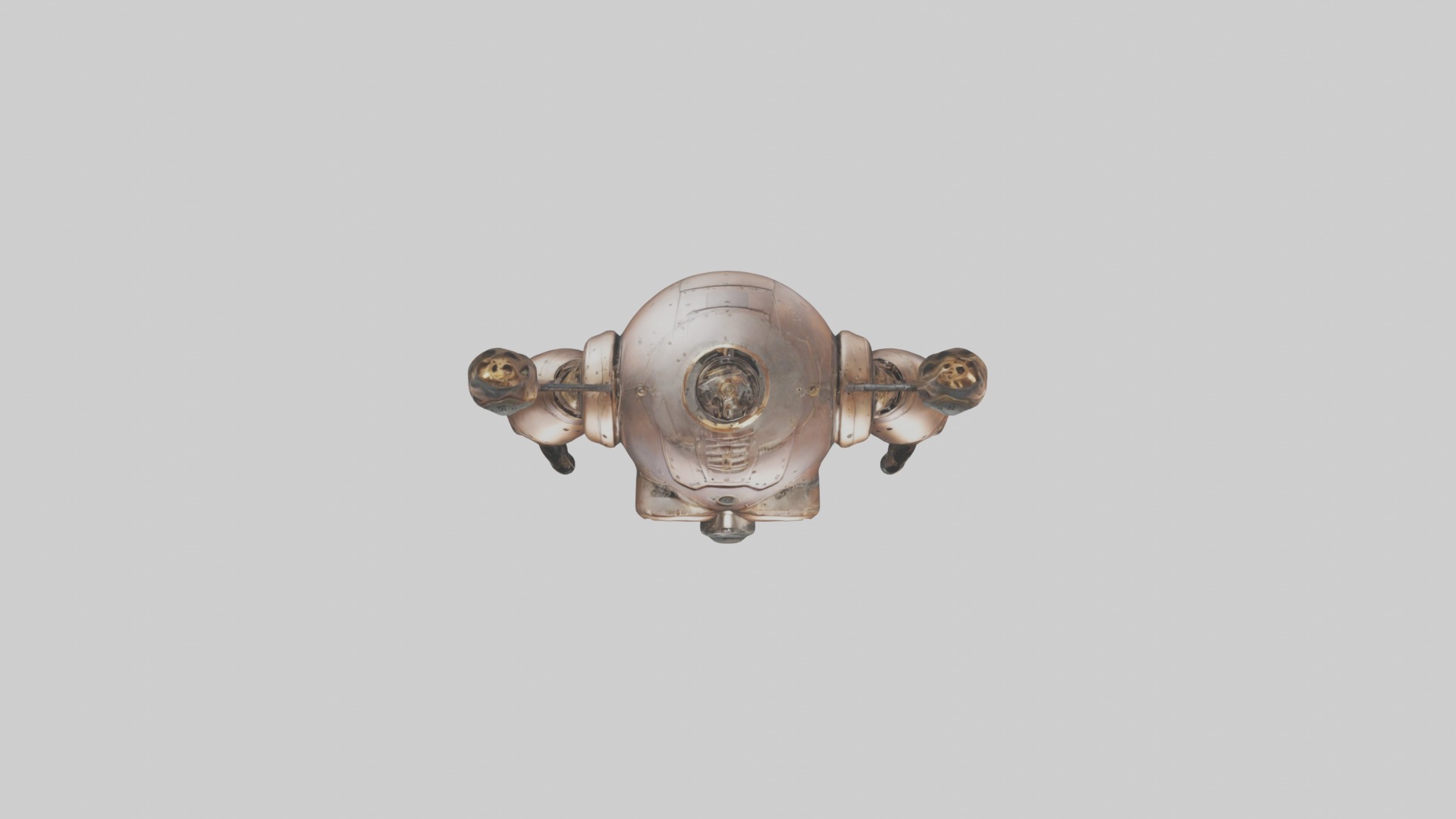 Steampunk Full Set Low-poly 3D model_60