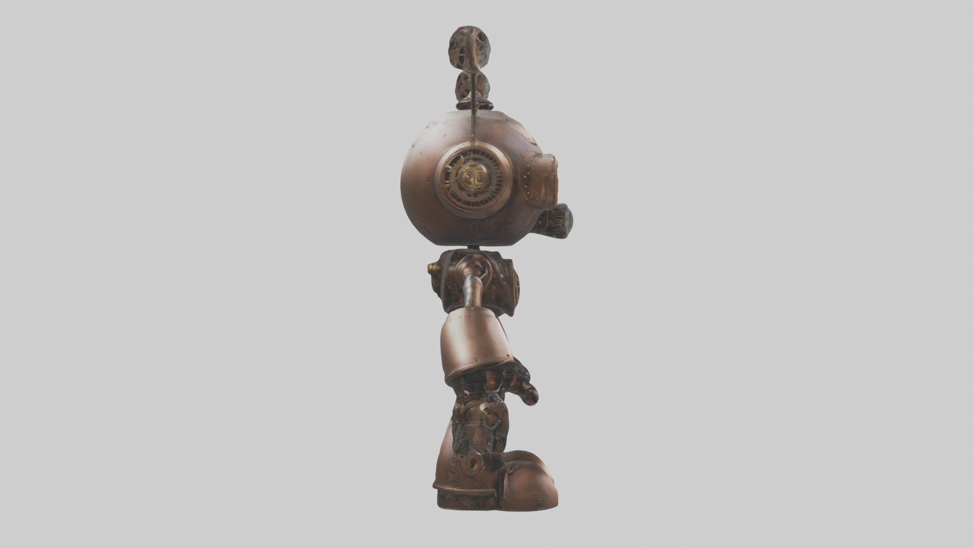 Steampunk Full Set Low-poly 3D model_59