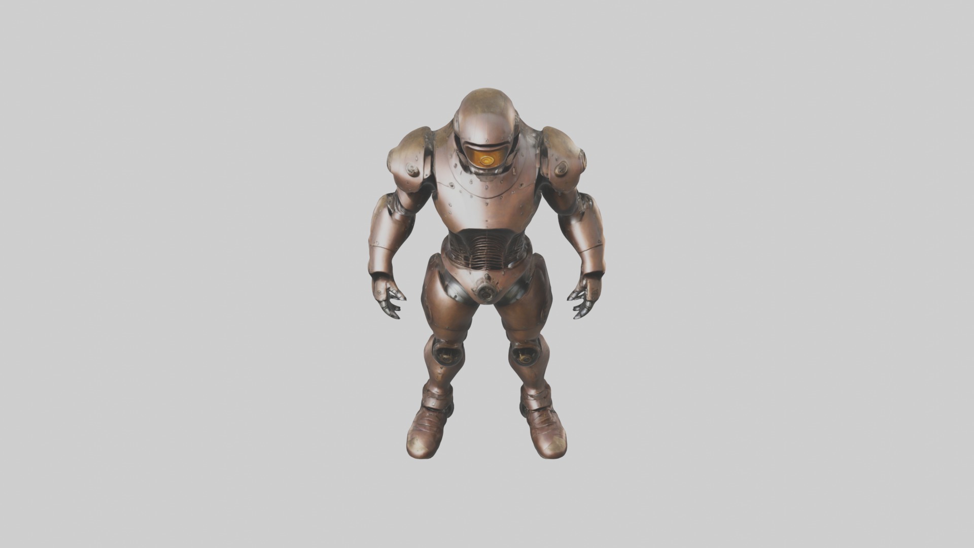Steampunk Full Set Low-poly 3D model_49