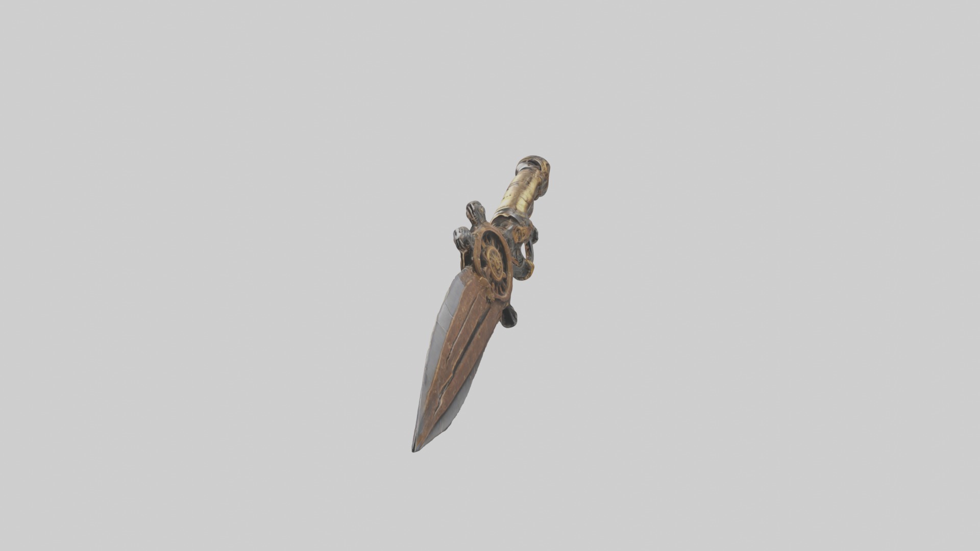 Steampunk Full Set Low-poly 3D model_36