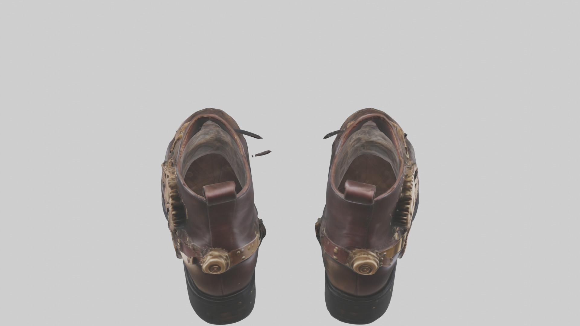 Steampunk Full Set Low-poly 3D model_22