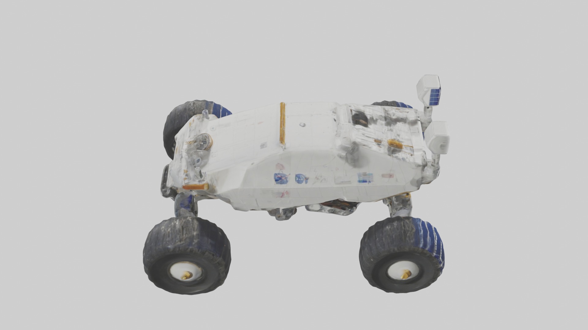Space Exploration Rov 1 Low-poly 3D model_12