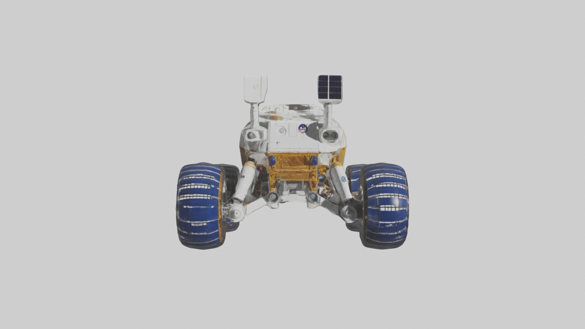 Space Exploration Rov 1 Low-poly 3D model_3