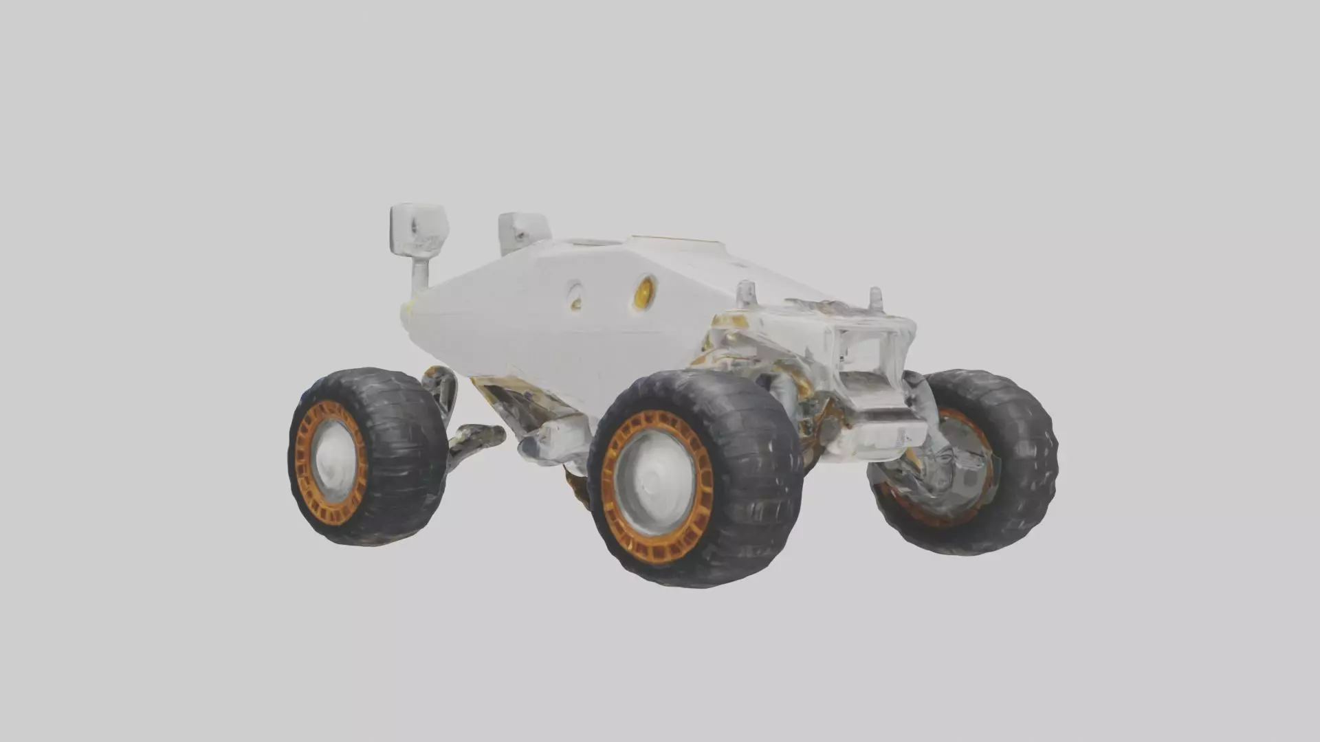Space Exploration Rov 1 Low-poly 3D model_0