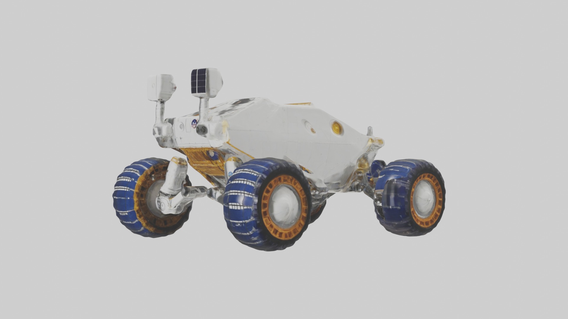 Space Exploration Rov 1 Low-poly 3D model_4