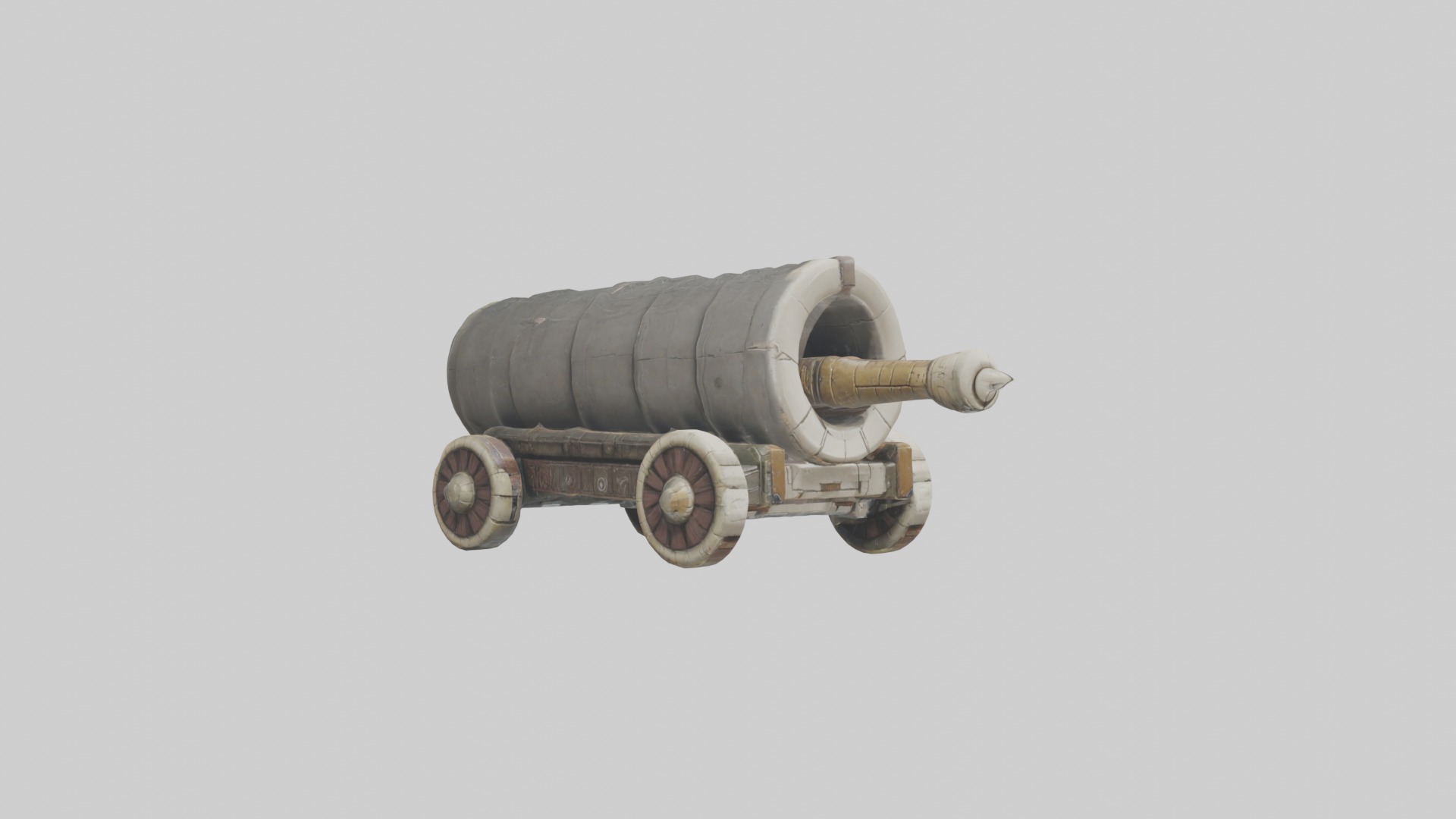 Siegeram Model Low-poly 3D model_5