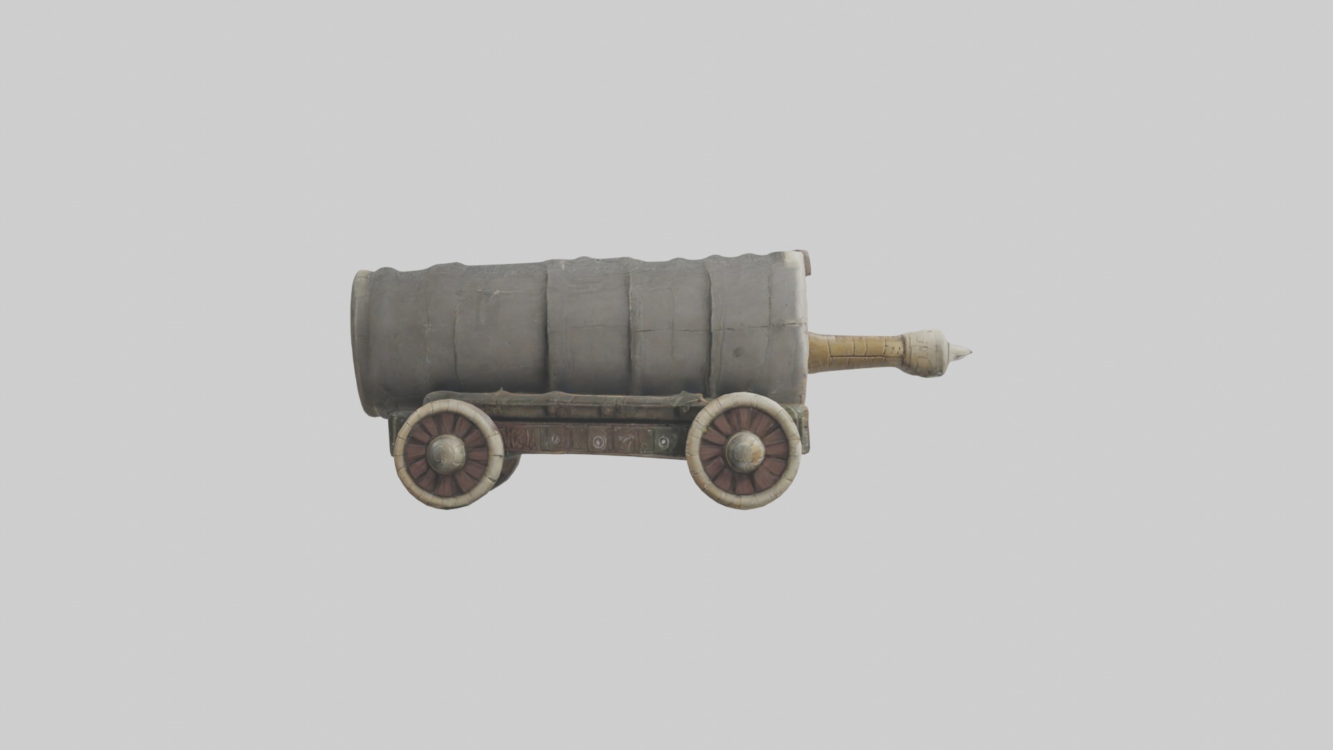 Siegeram Model Low-poly 3D model_7