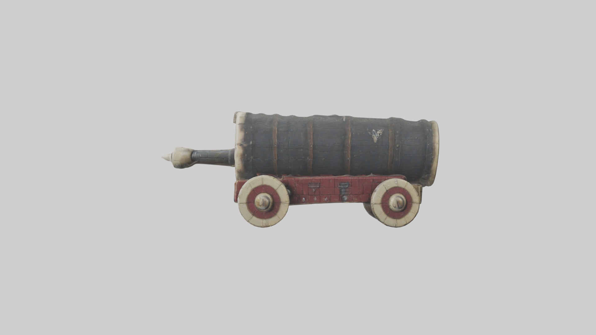 Siegeram Model Low-poly 3D model_6