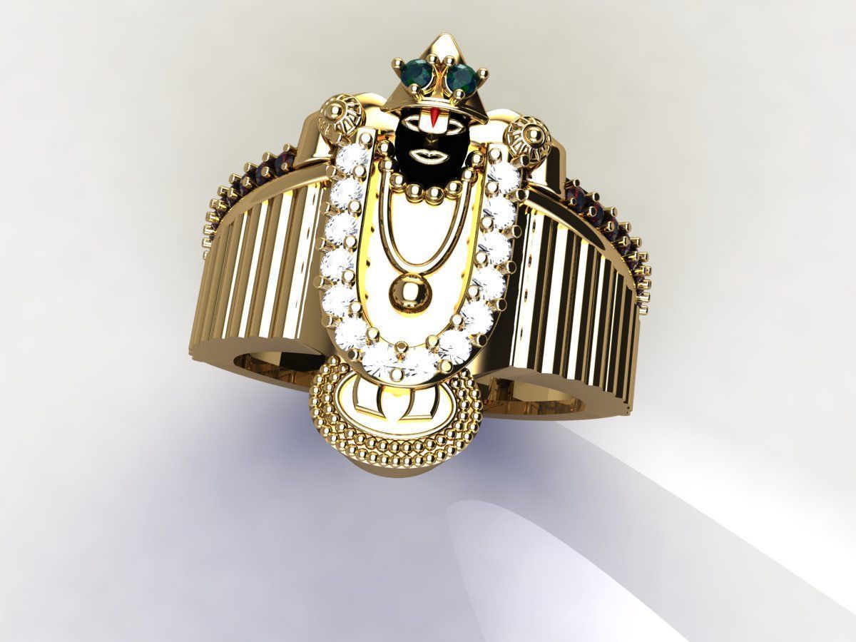 Lord Shree Balaji  3D model_1