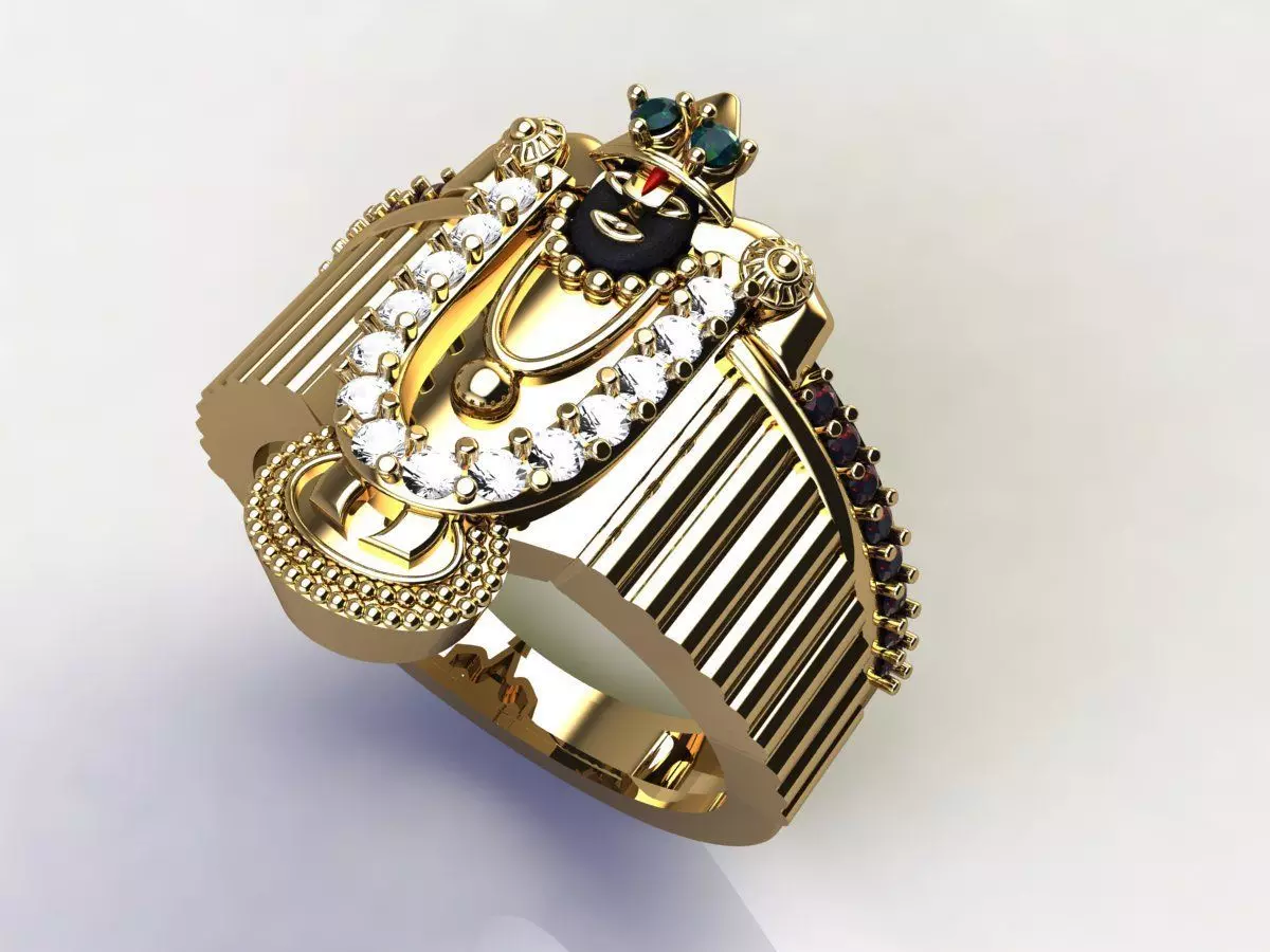 Lord Shree Balaji  3D model_0