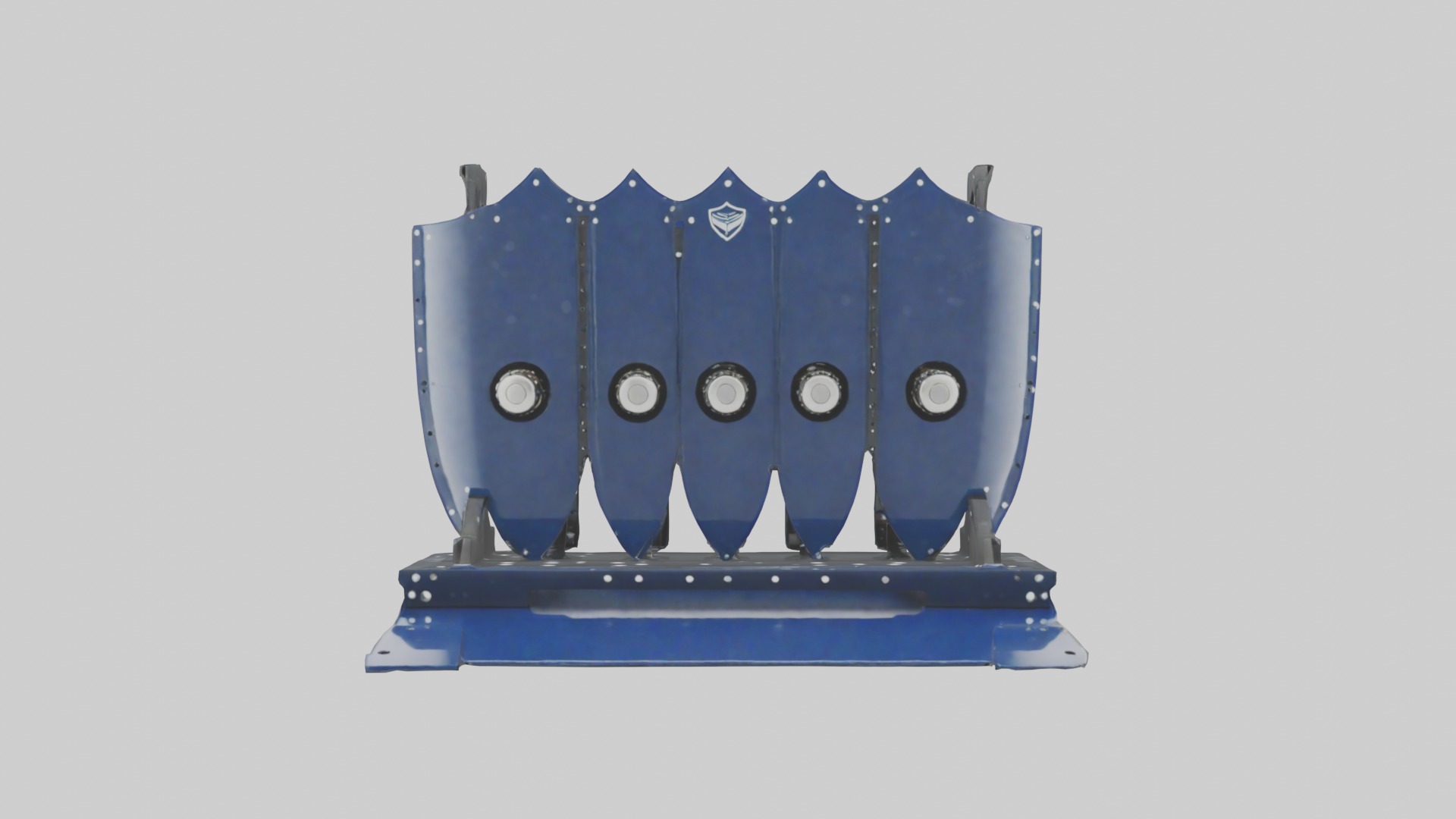 Shieldrack Model Low-poly 3D model_3