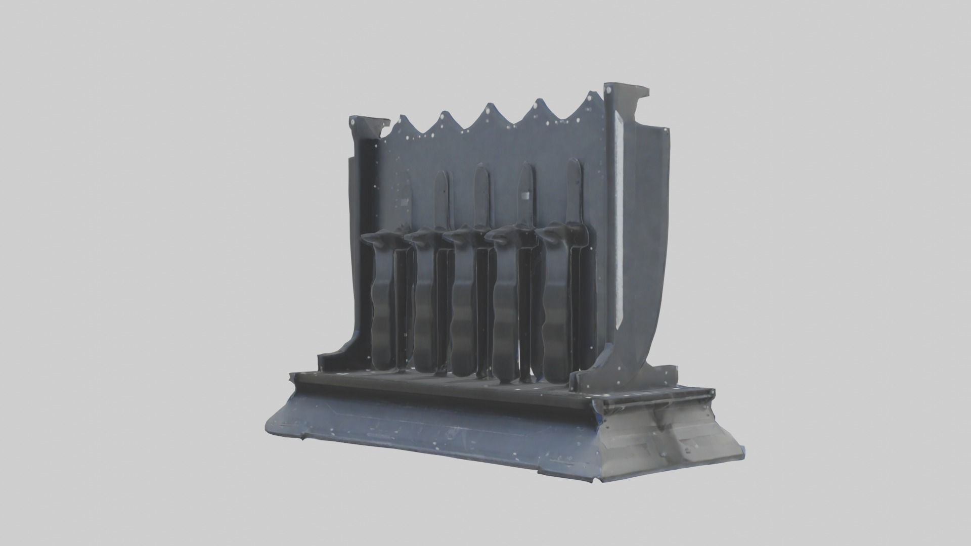 Shieldrack Model Low-poly 3D model_2