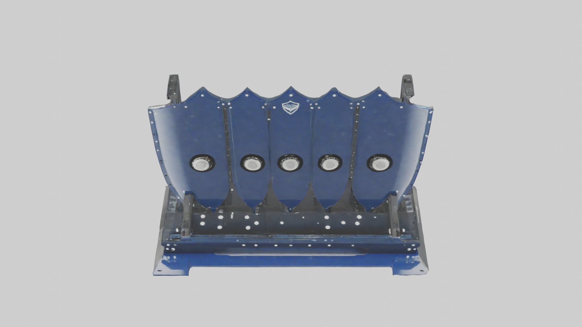 Shieldrack Model Low-poly 3D model_10