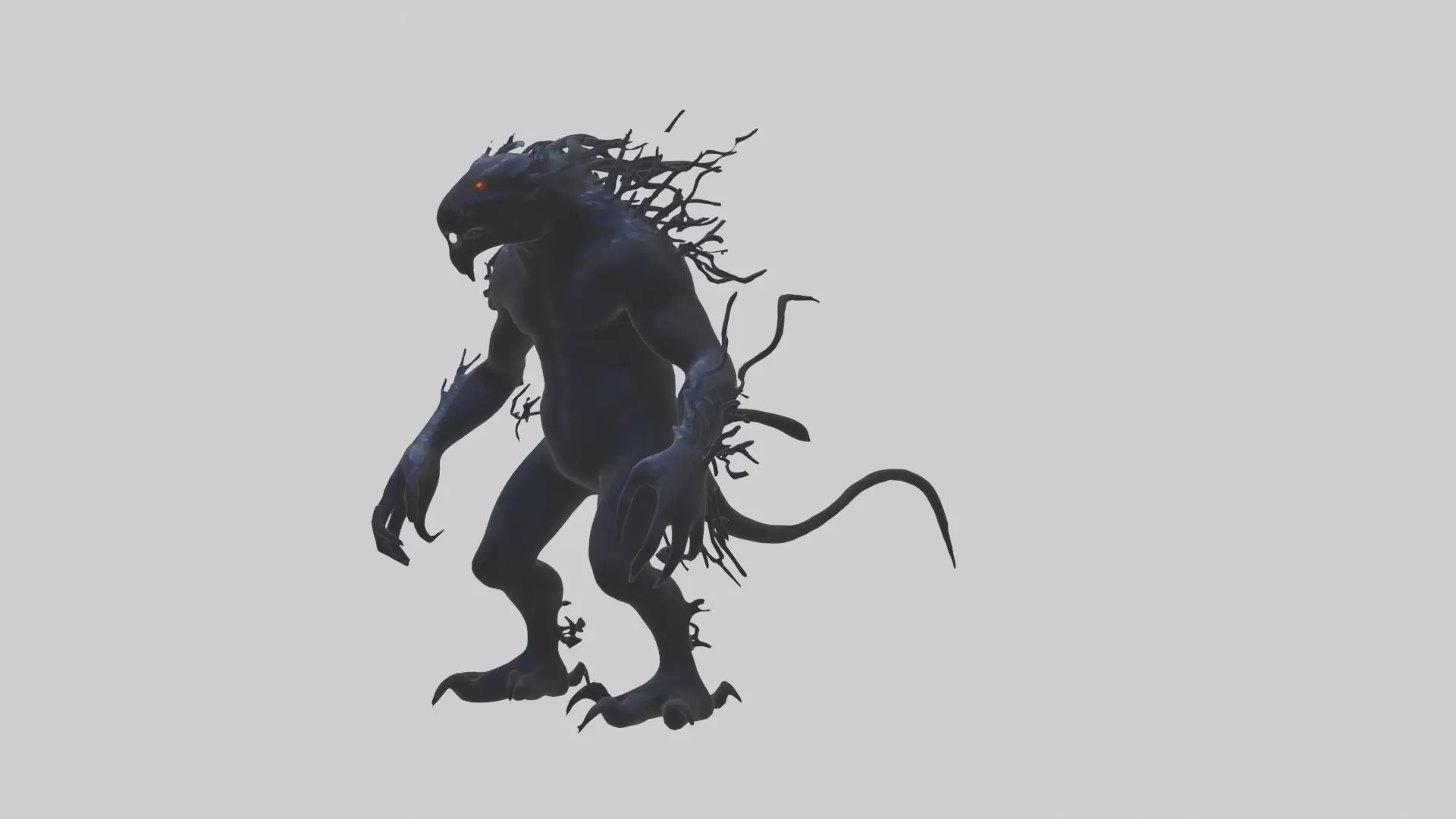 Shadowmonster Model Low-poly 3D model_0