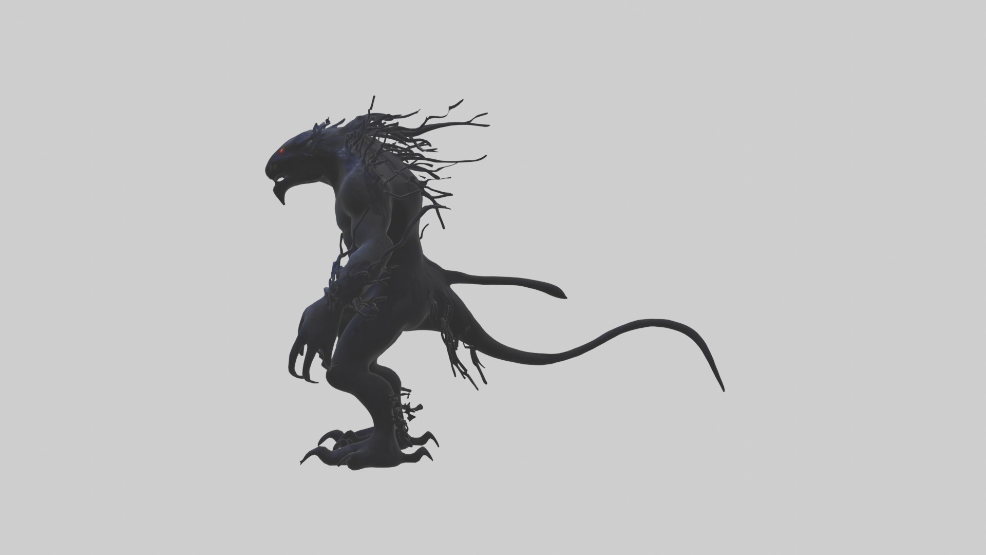 Shadowmonster Model Low-poly 3D model_6