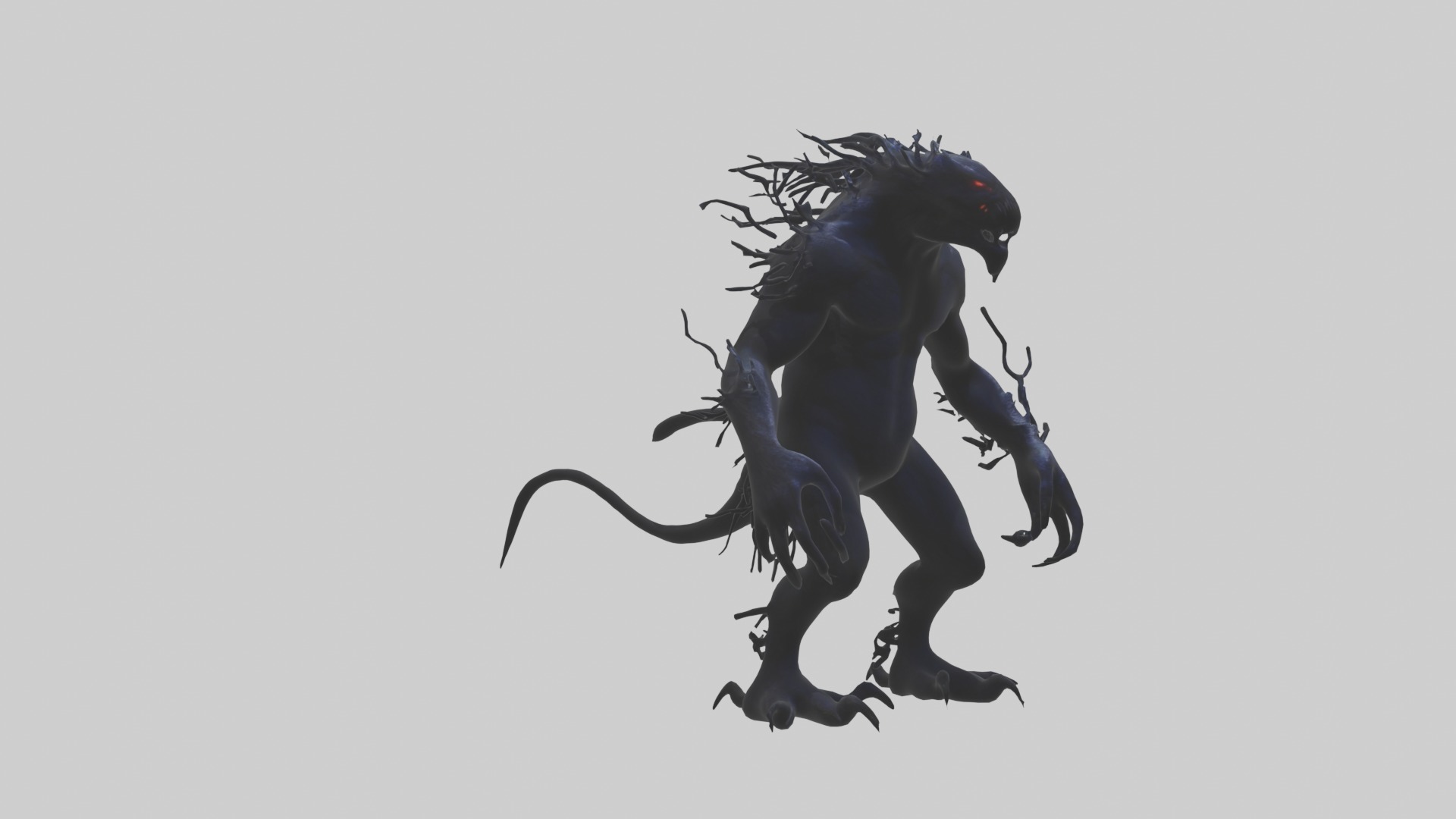 Shadowmonster Model Low-poly 3D model_5