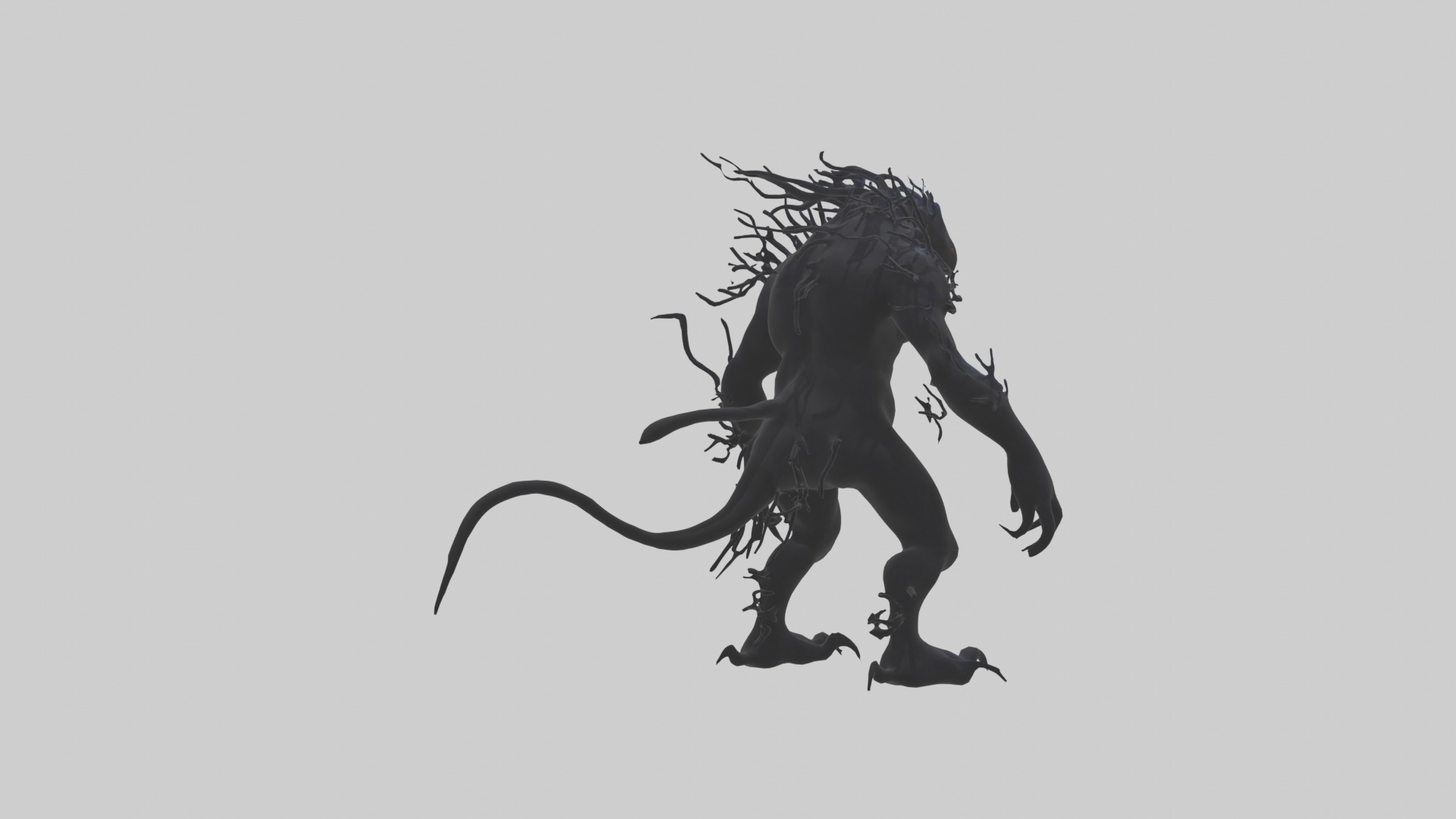 Shadowmonster Model Low-poly 3D model_3