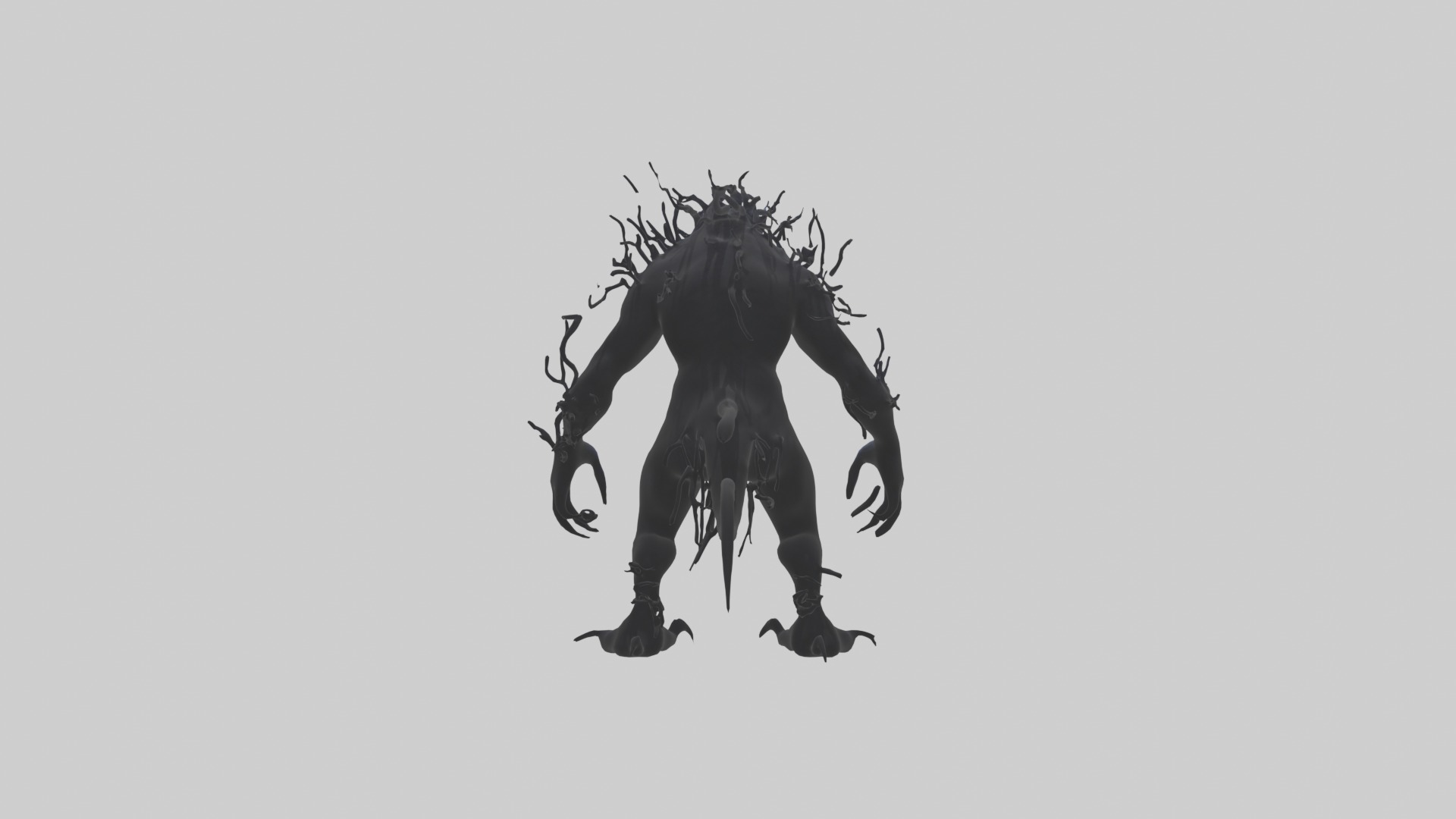 Shadowmonster Model Low-poly 3D model_1
