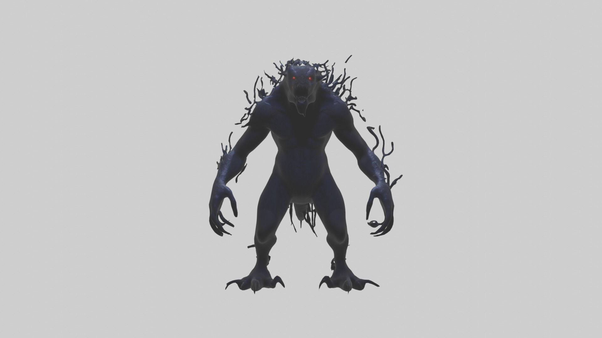 Shadowmonster Model Low-poly 3D model_4
