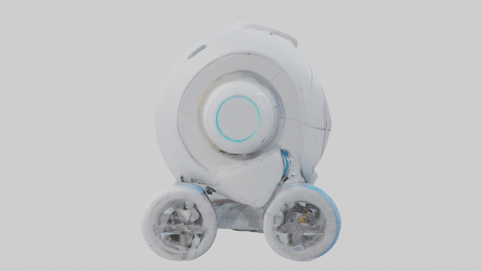 Self Cleaning Robot M 1 Low-poly 3D model_7
