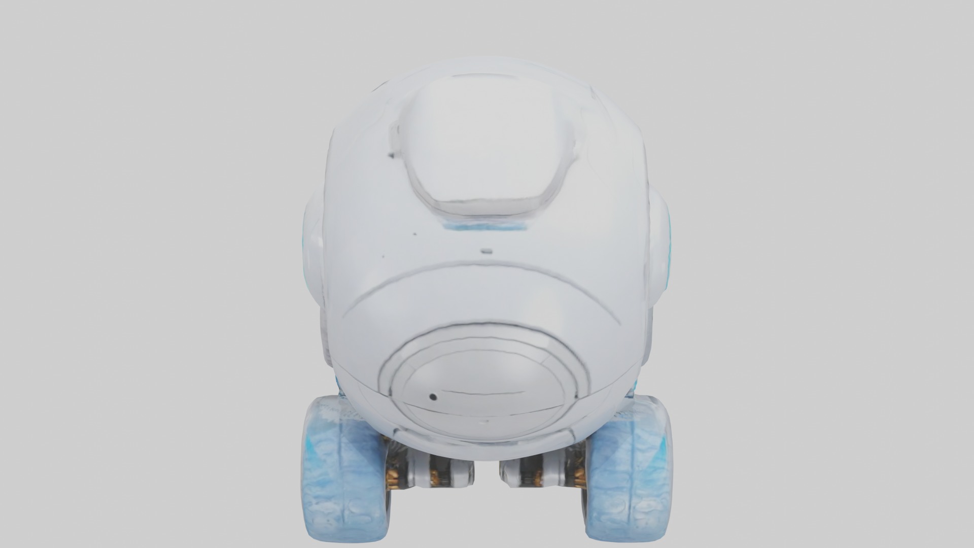 Self Cleaning Robot M 1 Low-poly 3D model_10