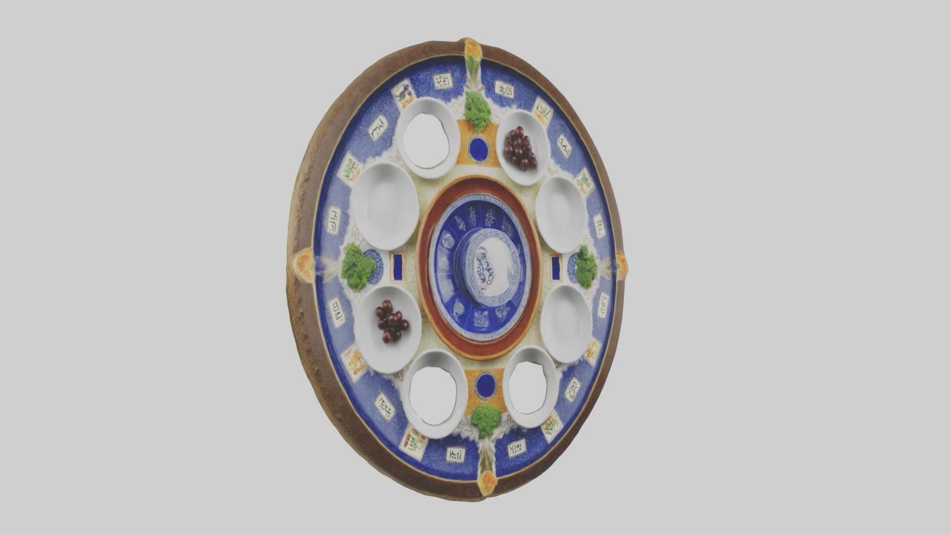 Sederplate Model Low-poly 3D model_5