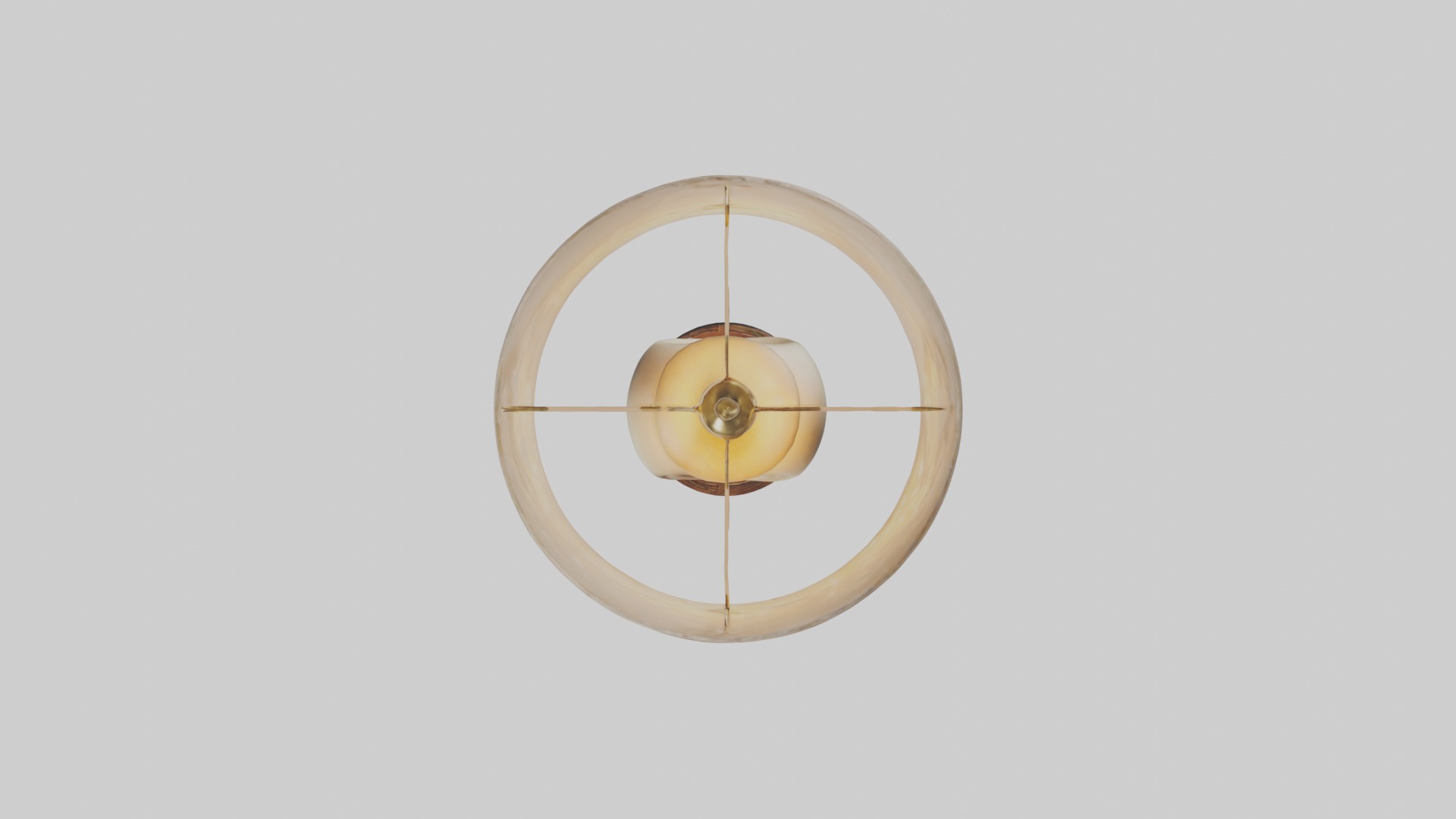 Sculptural Table Lamp 1 Low-poly 3D model_8