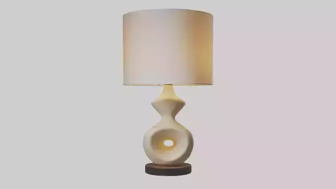 Sculptural Table Lamp 1