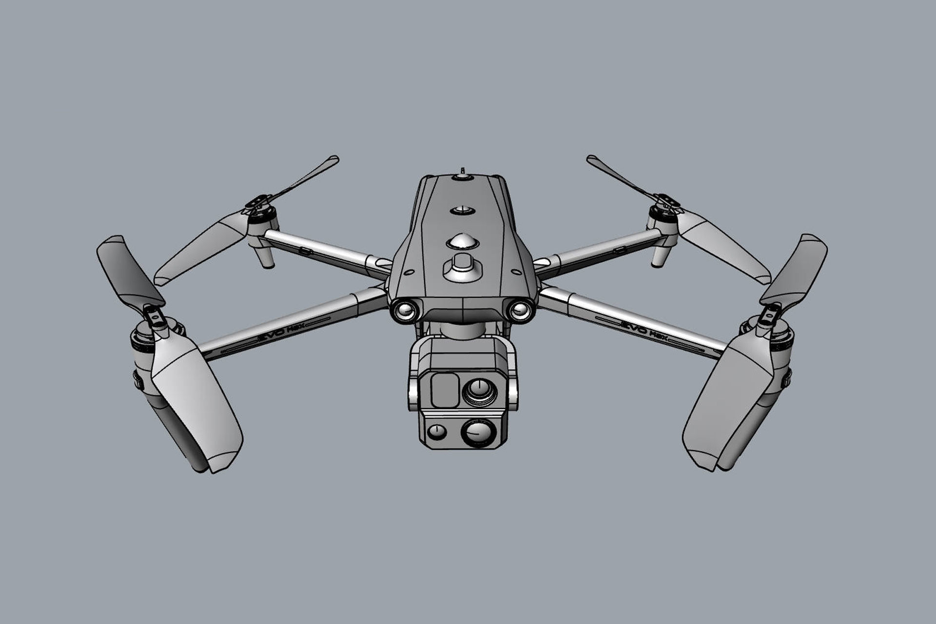 Autel Robotics EVO Max Drone 3D model_16