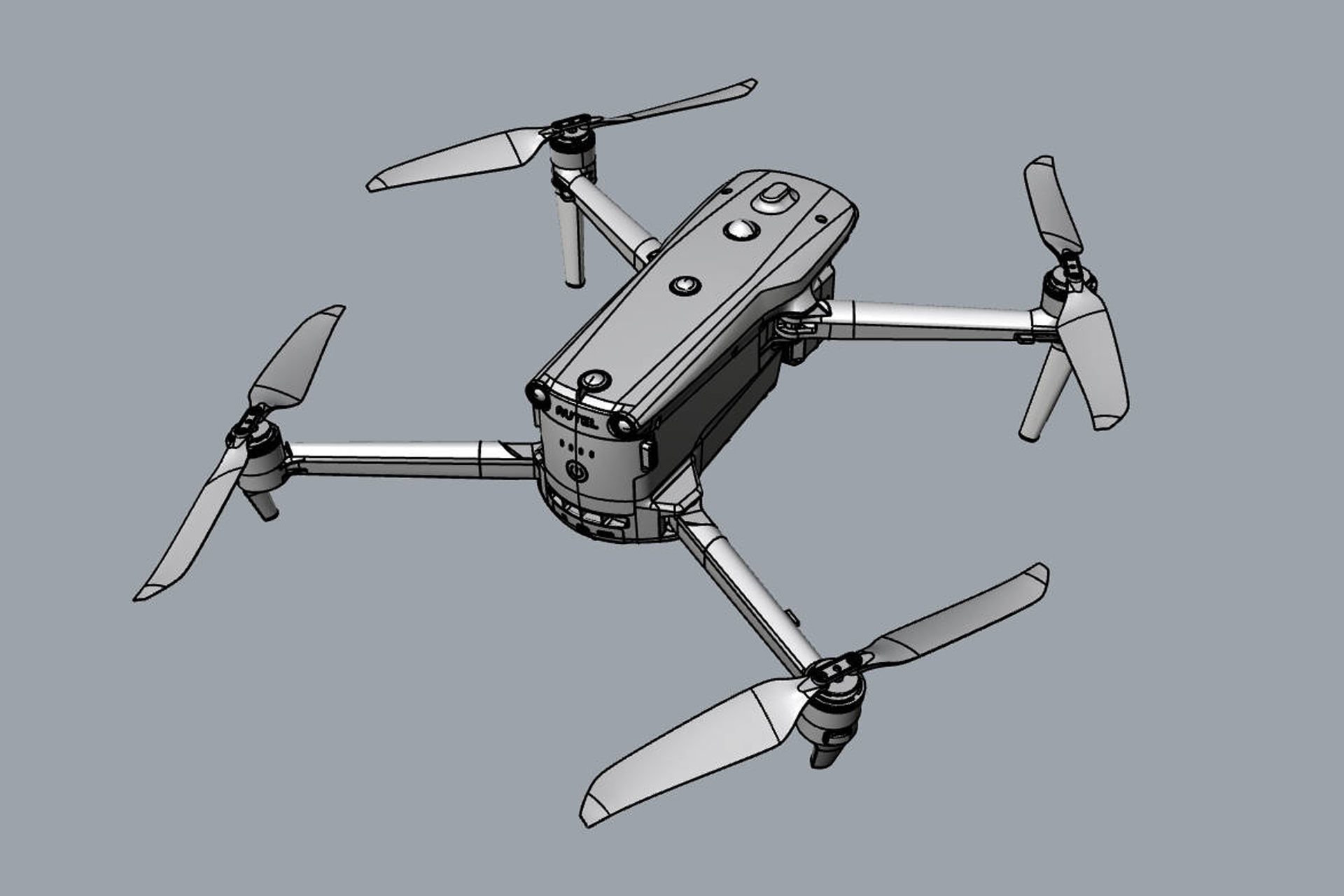 Autel Robotics EVO Max Drone 3D model_19