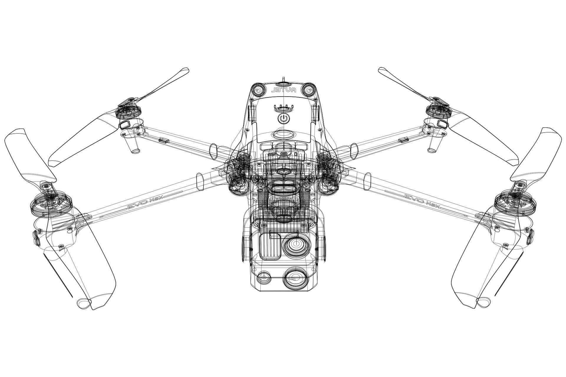 Autel Robotics EVO Max Drone 3D model_21