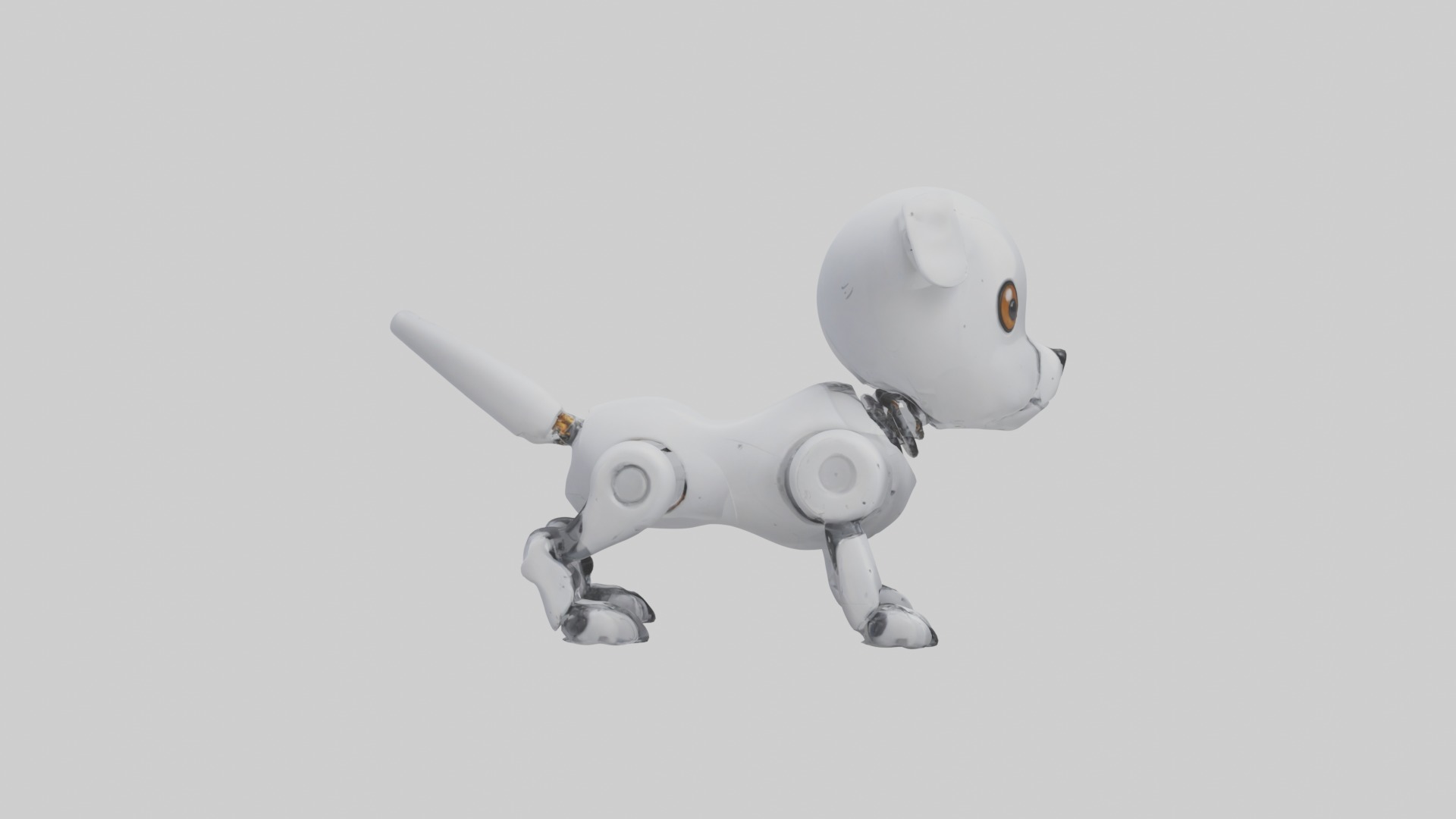 Robotic Pet Model 1 Low-poly 3D model_7