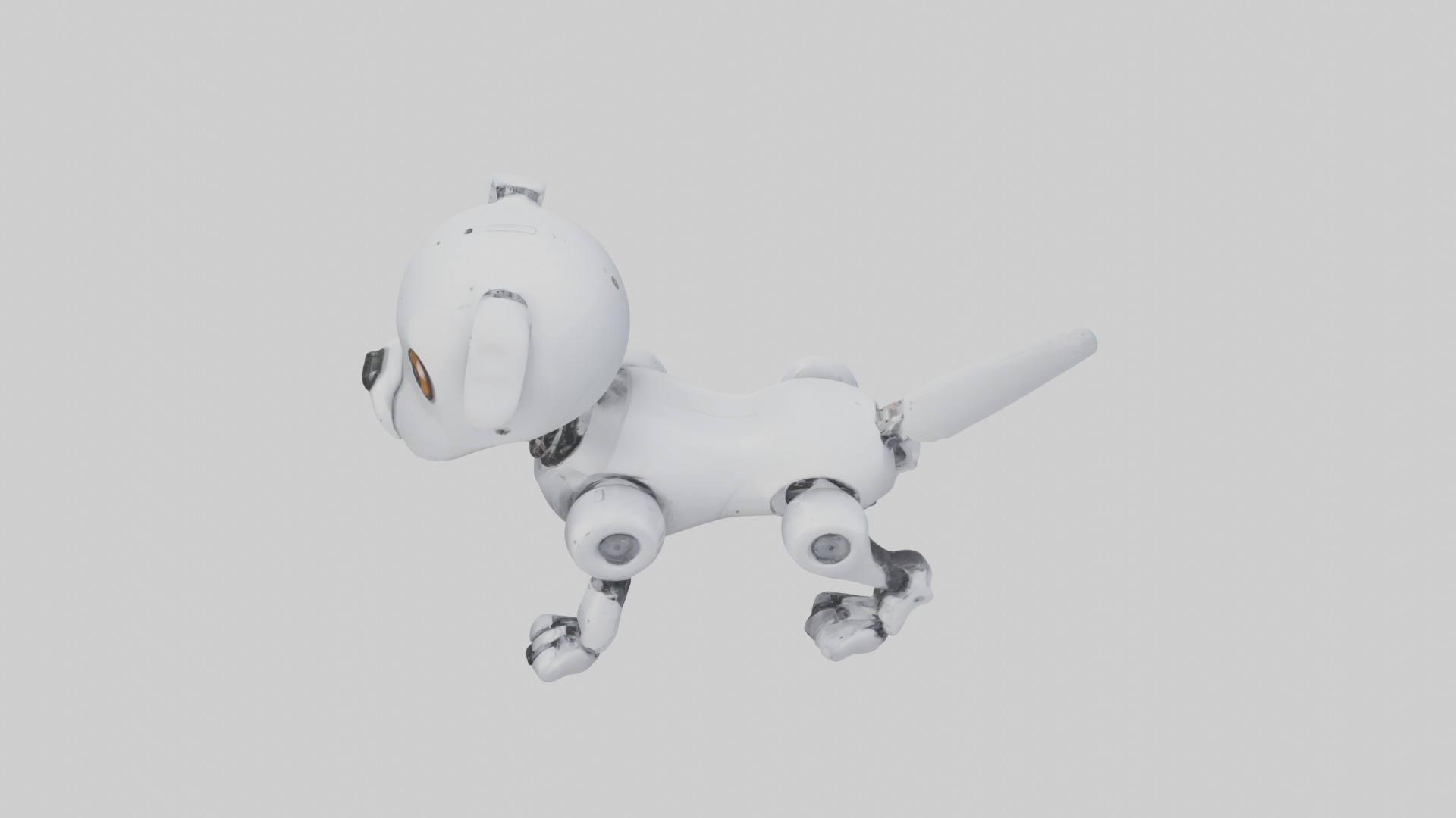 Robotic Pet Model 1 Low-poly 3D model_11