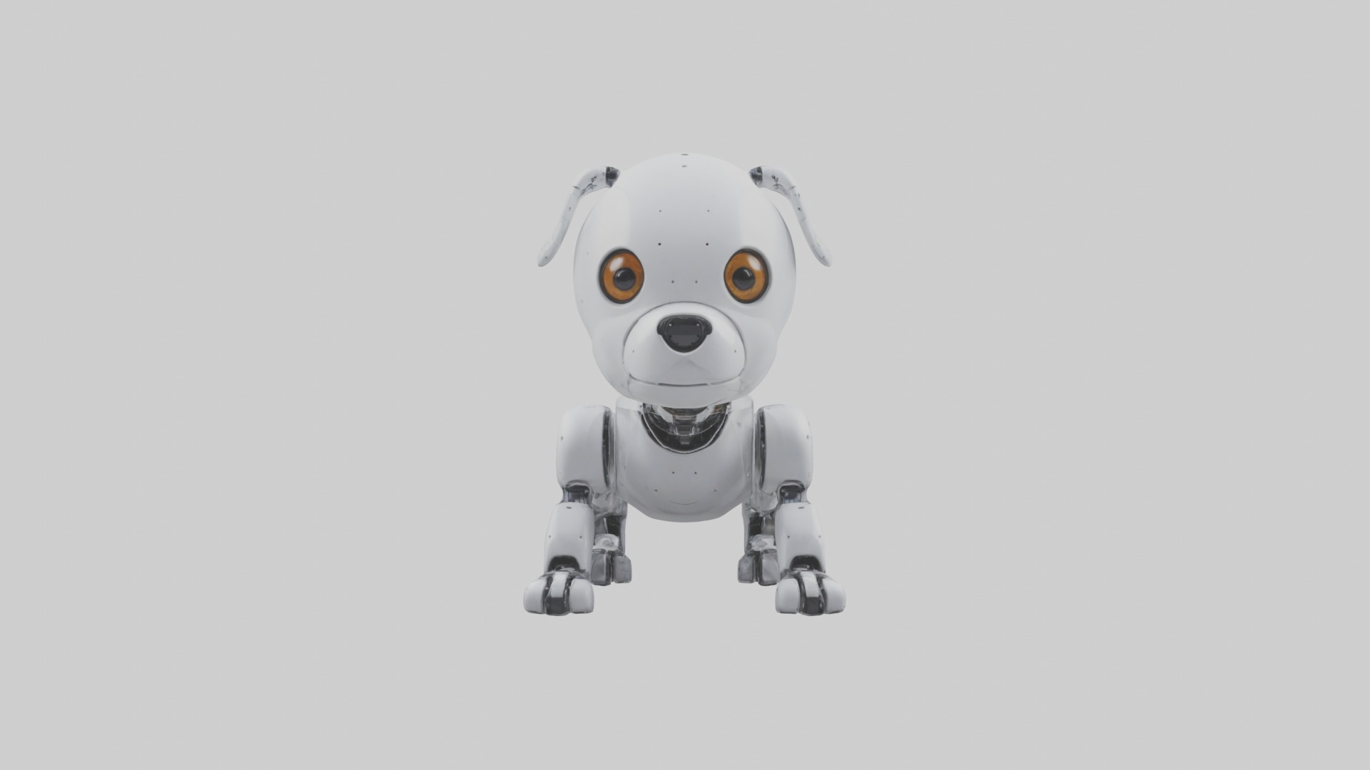Robotic Pet Model 1 Low-poly 3D model_4