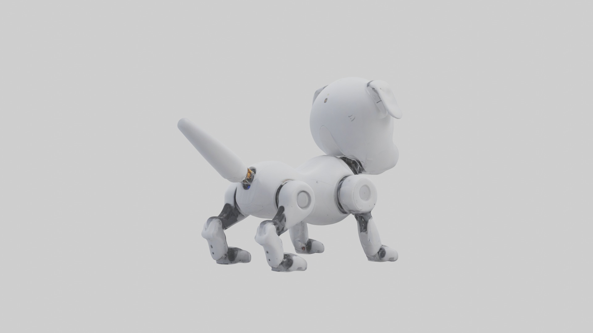 Robotic Pet Model 1 Low-poly 3D model_3