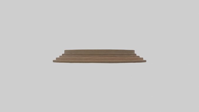 Ritualcircle Model Low-poly 3D model
